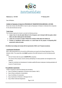 Page 1 of 4 - Brunei Gas Carriers