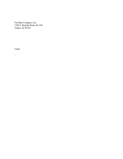 Organizer Blank Forms - The Blau Company, Ltd