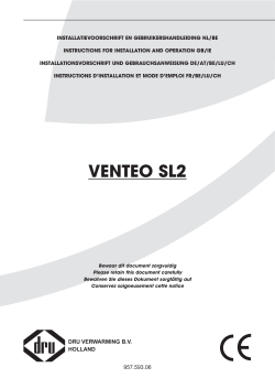 VENTEO SL2 - The Gas Company
