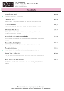 View or a PDF version of today`s menu