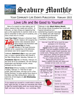 Seabury Monthly February 2015 Web Edition