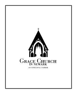 Leaflet - Grace Church in Newark