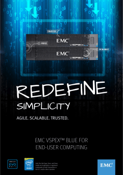 EMC VSPEX BLUE for End