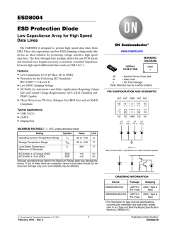 ESD8004 - ESD Protection Diode