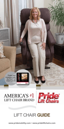 U.S. Brochure - Pride Mobility Products
