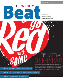 Weekly Beat - Southern Ohio Medical Center