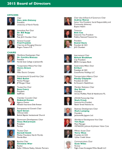 2015 Board of Directors