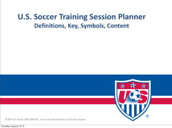 US Soccer Training Session Planner – Fitness Periodization