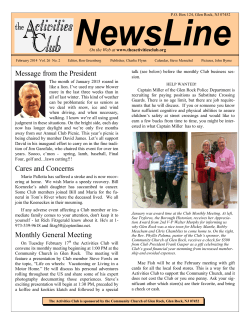 NewsLine  - The Activities Club