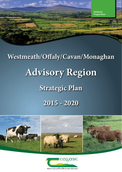Teagasc Westmeath/Offaly/Cavan/Monaghan Advisory Region