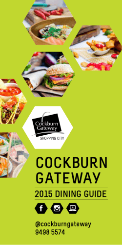 yours here - Cockburn Gateway Shopping City