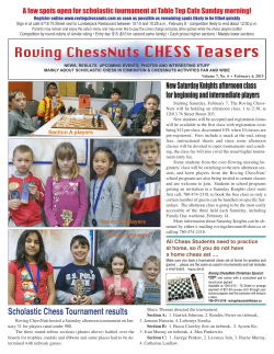 Read Now - The Roving ChessNuts