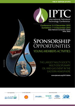 Young Members Sponsorship Opportunities