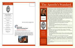 The Apostle`s Standard - St. Bartholomew`s Episcopal Church