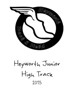 Track Information Packet 2015 - Heyworth Jr. High Track & Field