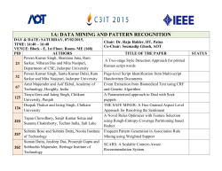 the Session Details - C3IT-2015