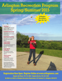 spring/summer 2015 brochure