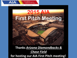 2015 AIA First Pitch Meeting