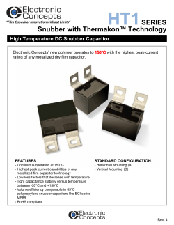HT1SERIES Snubber with Thermakon™ Technology