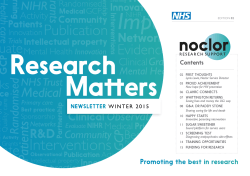 Noclor Research