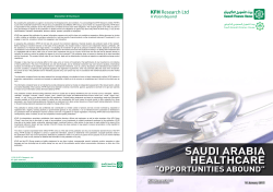 SAUDI ARABIA HEALTHCARE