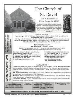 The Church of St. David - John Patrick Publishing Company