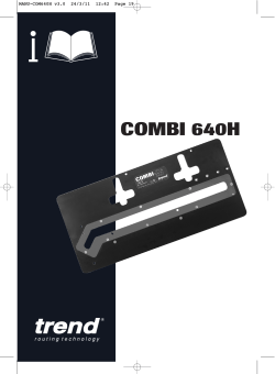 COMBI 640H - Tool and Fix