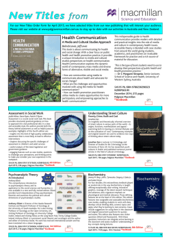 New Titles Order Form