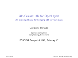 Ol3-Cesium: 3D for OpenLayers - An exciting library for bringing 3D