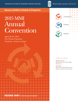 Annual Convention - Money Management Institute