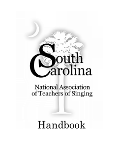 Handbook - South Carolina National Association of Teachers of