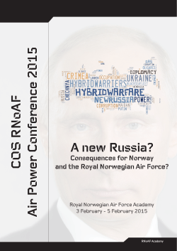 COS RNoAF Air Power Conference 2015