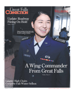A Wing Commander From Great Falls