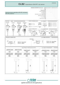 Brochure - SGM LEKTRA srl