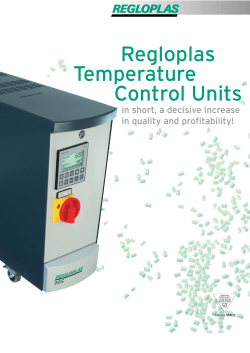 Regloplas Temperature Control Units