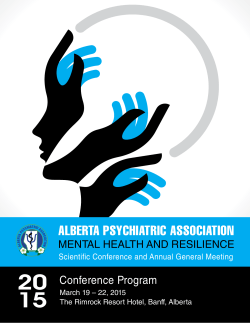 here - Alberta Psychiatric Association