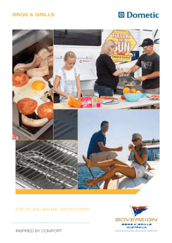 BBQS & GRILLS FOR RV AND MARINE APPLICATIONS