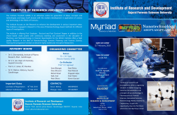 Myriad 2015 Brochure