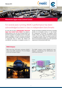 For several years running, MUAC`s performance has