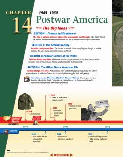 Chapter 14: Postwar America, 1945-1960