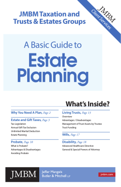 Estate Planning - Hotel Law Blog