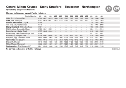 Towcester - Northampton (wef 23/02/15 v2) (PDF, 431KB