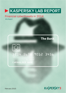 Financial Cyber-threats in 2014