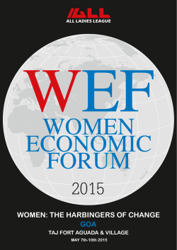 Women Economic Forum Goa Retreat Program