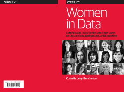 Women in Data: Cutting-Edge Practitioners and