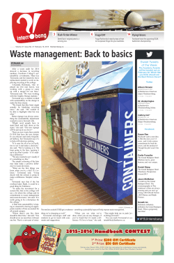 Waste management: Back to basics