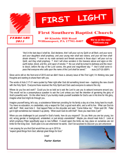 the latest FSBC newsletter.
