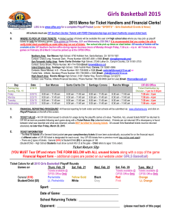 Girls Basketball 2015