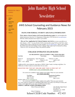 February Newsletter - Winchester Public Schools
