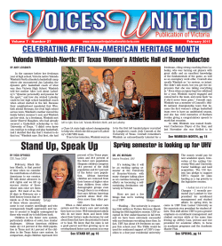 Stand Up, Speak Up - Voices United Publication of Victoria